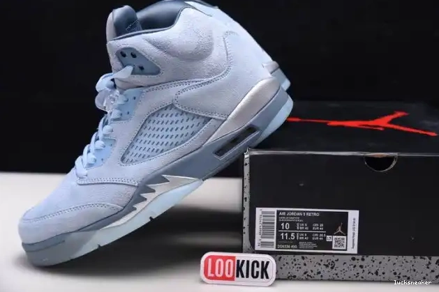 Reps LUCY Air (W) Bluebird Jordan DD9336-400 Retro 5 0611